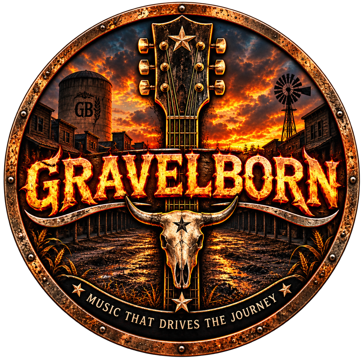 GravelBorn logo